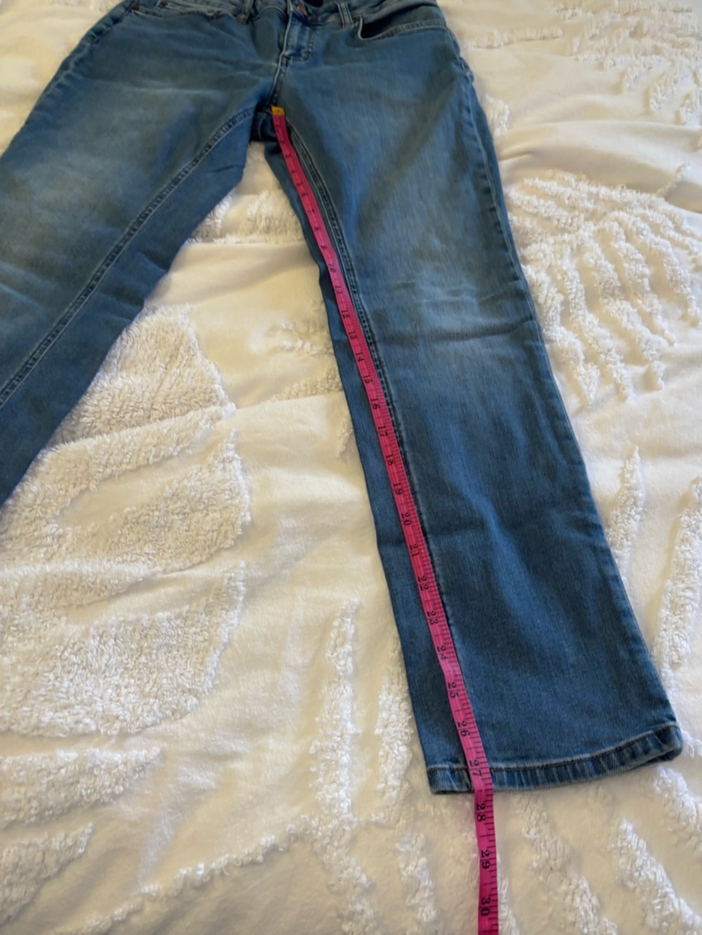 Boden Women's Light-Mid Blue Straight Leg Jeans - Picture 12 of 16